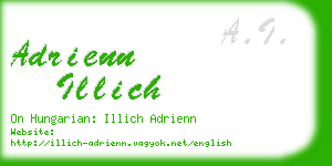 adrienn illich business card